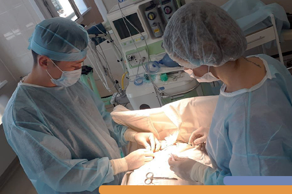 Фотография к новости В центре амбулаторной хирургии впервые проведена имплантация порт-системы для химиотерапии