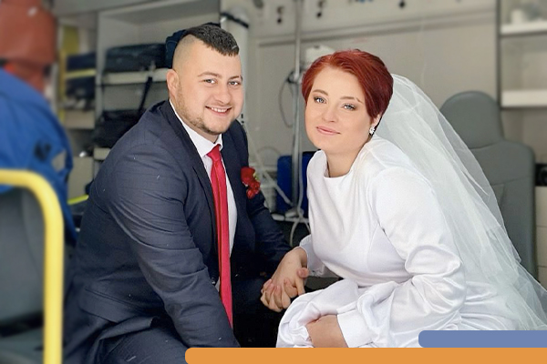 Любовь на скорой: история фельдшеров, которые нашли друг друга в службе спасения Фотография к новости Любовь на скорой: история фельдшеров, которые нашли друг друга в службе спасения