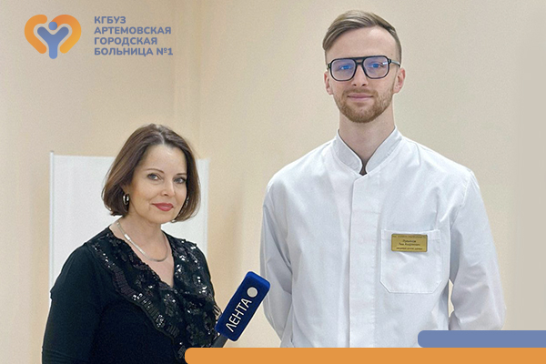 Фотография к новости Заведующий Центром здоровья выступил на телевидении с рассказом об ответственном отношении к здоровью