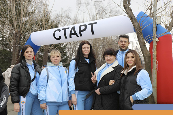 Акция «10 000 шагов» прошла в Артёме!