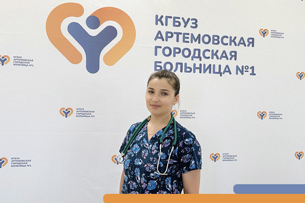 Приветствуем нового специалиста на станции скорой медицинской помощи